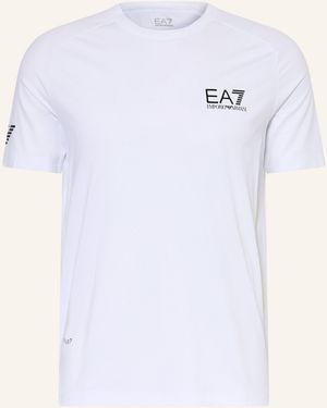 EA7 Funktionsshirt - Weiß