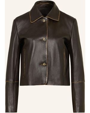 STUDIO AR Lederjacke CLEO - Schwarz