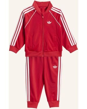 adidas Originals SST TRAININGSANZUG - Rot