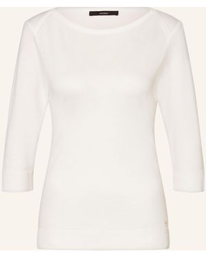 Windsor. Strickshirt mit 3/4-Arm - Natur