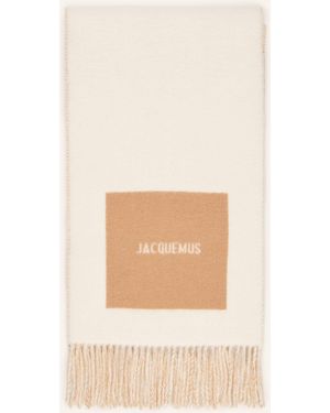 Jacquemus Schal L'ECHARPE ROND CARRE - Natur