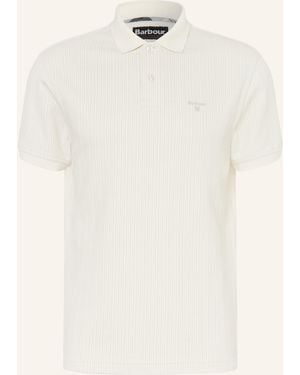 Barbour Jersey-Poloshirt HARWORTH Tailored Fit - Natur