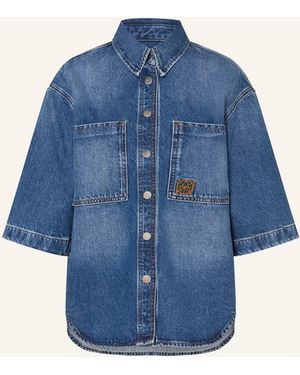 HEYANNO Jeansbluse MMHNOTE - Blau