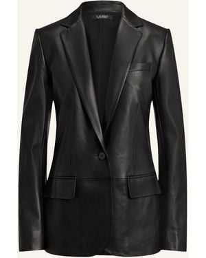 Ralph Lauren Lederblazer - Schwarz