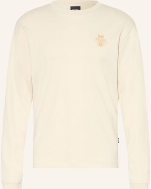 BOSS Longsleeve - Natur