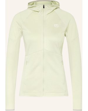Ortovox Midlayer-Jacke FLEECE LIGHT GRID - Natur