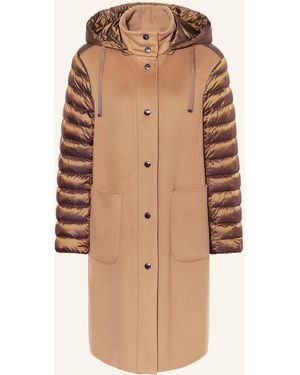 Bogner Daunenmantel ISY-D5 im Materialmix - Natur