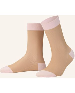 Item M6 Socken SNEAKER STRIPED - Natur