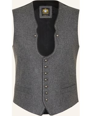 hammerschmid Trachtenweste VIZENZ Slim Fit - Schwarz