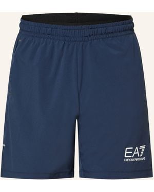 EA7 Tennisshorts - Blau