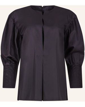 Helene Galwas Bluse aus Baumwolle EDELFARE - Blau