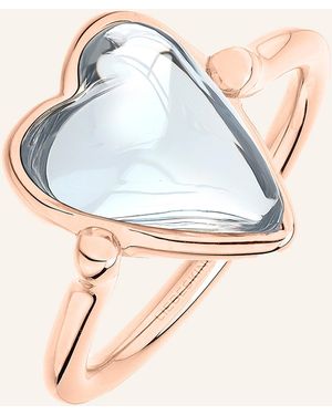 Liebeskind Berlin Ring aus Edelstahl - Blau