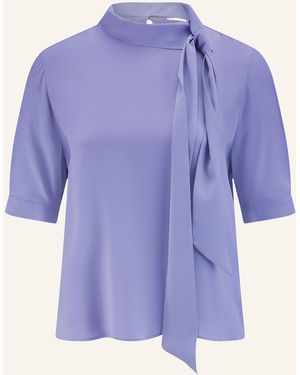 Riani Schluppenbluse mit Seide - Lila