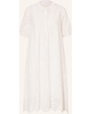 DARLING HARBOUR Kleid mit Lochspitze - Natur