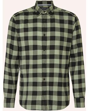 Olymp Hemd Casual Regular Fit - Grün