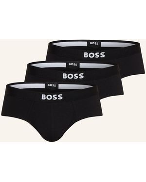 BOSS 3er-Pack Slips ONE - Schwarz