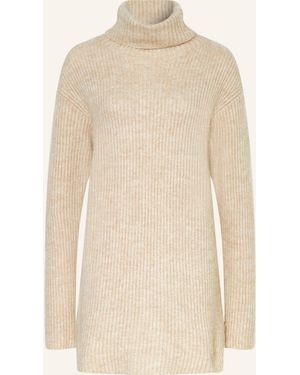 The Seafarer Rollkragenpullover mit Alpaka - Natur