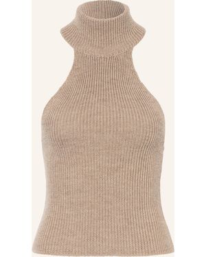 by Aylin Koenig Stricktop MAE aus Merinowolle - Natur