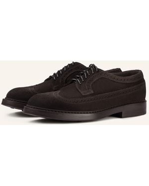 Doucal's Schnürschuhe BRUGE XL - Schwarz