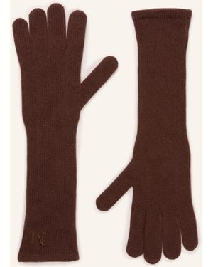 Max Mara Handschuhe MMJOCK aus Cashmere - Braun
