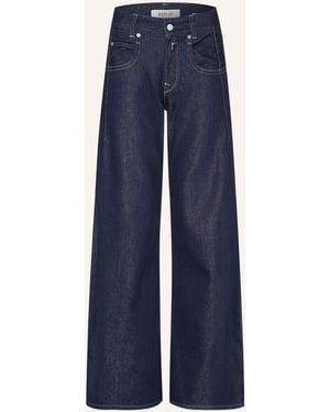 Replay Barrel Jeans HALLEBE - Blau