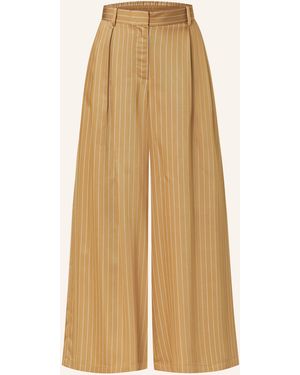 MAX&Co. Marlenehose BERTONE aus Satin - Natur