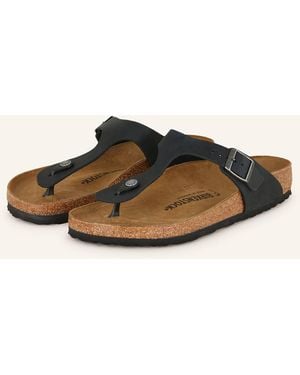 Birkenstock Zehentrenner GIZEH BIG BUCKLE - Natur