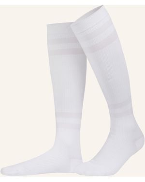 Item M6 SNEAKER COTTON CONSCIOUS RIBBED KNEE HIGH mit Kompression - Weiß