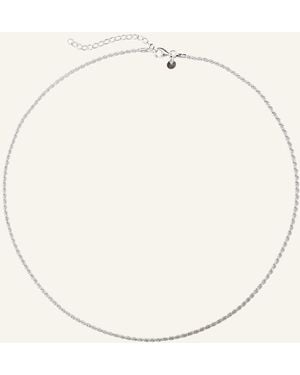 Pompidou Halskette MINI RUBY BOLD ROPE CHAIN by GLAMBOU - Natur