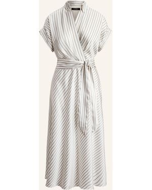 Ralph Lauren Kleid in Wickeloptik - Weiß