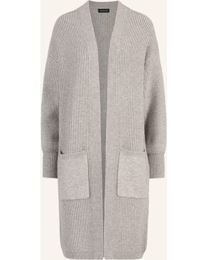 Apart Lange Strickjacke - Weiß