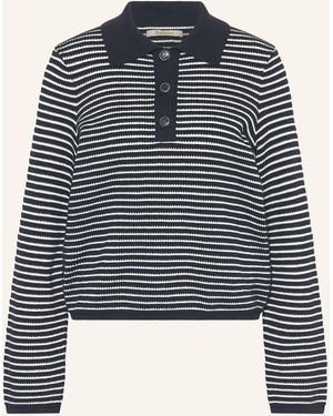 Barbour Strick-Poloshirt INEZ - Blau