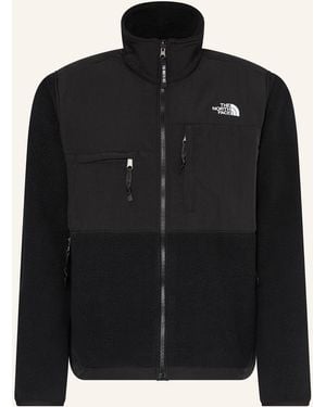 The North Face Fleecejacke DENALI im Materialmix - Schwarz