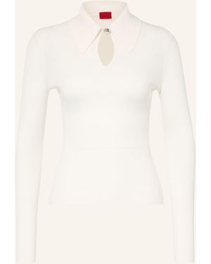 HUGO Longsleeve SDROPA - Natur