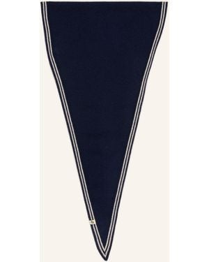 Oats & Rice Dreieckstuch BRONTE aus Cashmere - Blau