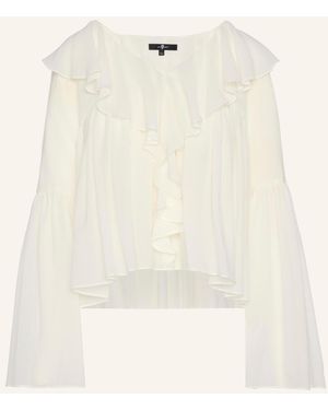 7 For All Mankind Woven FLOWY L/S BLOUSE - Natur