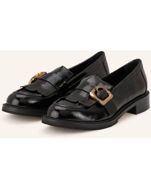 Pertini Lack-Loafer - Schwarz