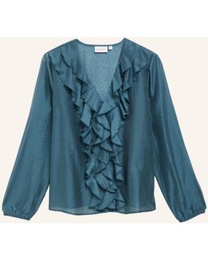 Comma, Bluse - Blau