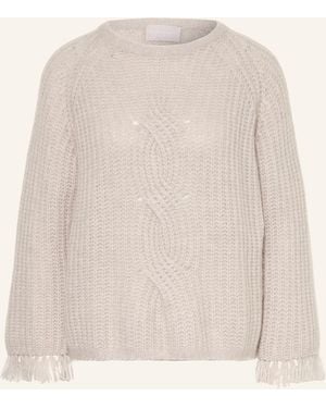 Hemisphere Pullover mit Cashmere - Natur
