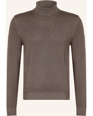 Gran Sasso Rollkragenpullover - Braun