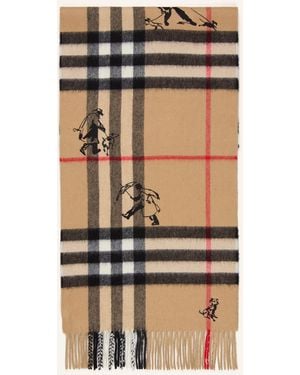 Burberry Cashmere-Schal - Schwarz