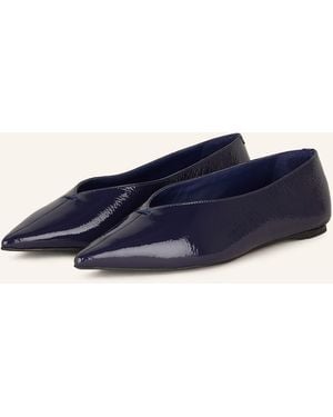Carrano Lackballerinas - Blau