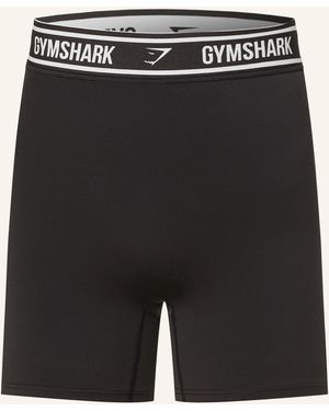 GYMSHARK Tights WAISTBAND STORY LOGO - Schwarz