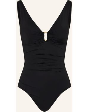Ralph Lauren Badeanzug BEACH CLUB SOLIDS - Schwarz