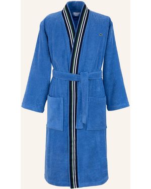 Lacoste Bademantel LCLUB - Blau