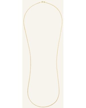 Pompidou Halsketten MINI RUBY LONG by GLAMBOU - Natur