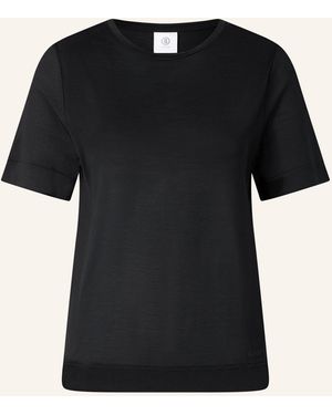 Bogner T-Shirt SIENNA aus Seide - Schwarz