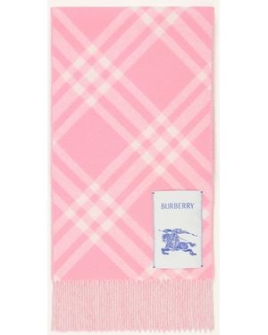 Burberry Cashmere-Schal - Pink