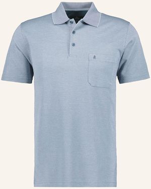 RAGMAN Piqué-Poloshirt - Blau