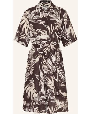 Van Laack Hemdblusenkleid VL-KAIMAH-SVKN aus Leinen - Mehrfarbig